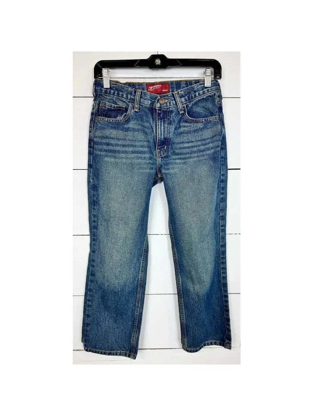 Arizona Straight Cut Jeans Boy's Size 10 Husky